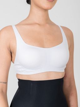 Shapercult - White Cotton Shaper Bra