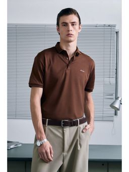 Bonkers Corner - Premium Essential Brown Polo T-Shirt