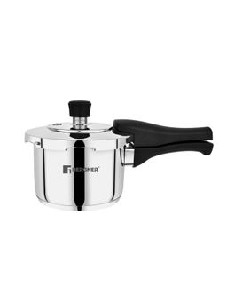 Bergner - Pura Stainless Steel Pressure Cooker With Outer Lid- 1.5 Liters Induction Base-Silver