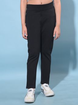 CRIMSOUNE CLUB - Girl's Black Leggings