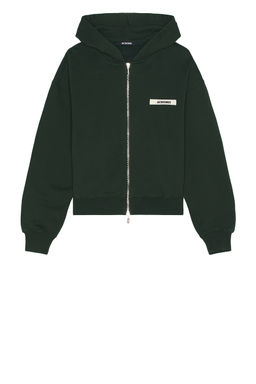 JACQUEMUS - Le Hoodie Zip Gros Grain