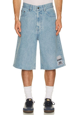 Siegelman Stable - x Ford Patched Denim Jorts