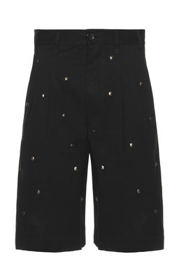 Song for the Mute - Metal Bead Single Pleated Shorts