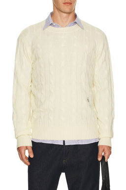 Sporty & Rich - Cable Knit Cashmere Sweater