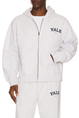 Sporty & Rich - Yale Classic Zip Hoodie