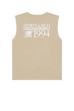 Sporty & Rich - Finish Line Muscle Tee