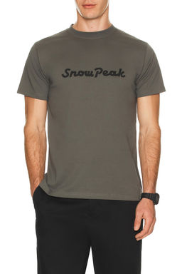 Snow Peak - Typography T-Shirt