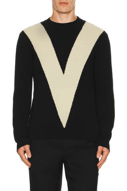 Valentino - V Logo Wool Sweater
