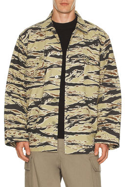 WACKO MARIA - Tigercamo Army Shirt