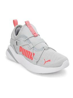 Puma - Rift Pop Pre School Kids Gray Casual Shoes