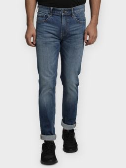 Red Tape - Mens Light Indigo Cotton Spandex Skinny Fit Jeans