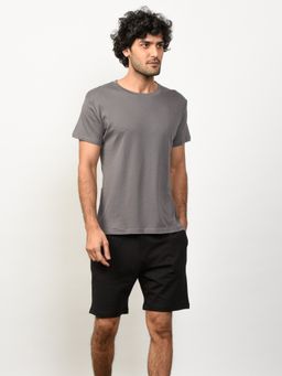 Creatures of Habit - Vintage Crew Castle Grey T-Shirt