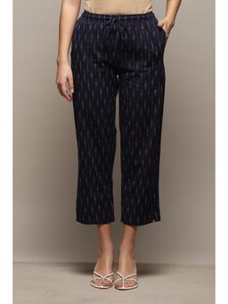 Biba - Women Black Cotton Regular Pant