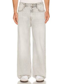 ALLSAINTS - Lenny Lux Men's Heavy Fade Straight Jeans Grey