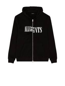 ALLSAINTS - Kilburn Zip Funnel Men's Quarter Zip Sweater Brown