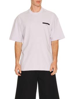 ALLSAINTS - Redact Men's Graphic Crew Neck T-Shirt Parma Purple