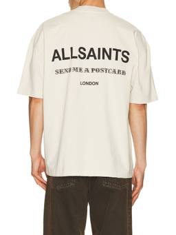 ALLSAINTS - Dreamer Men's Graphic Print Crew Neck T-Shirt Off White