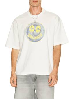 ALLSAINTS - Spun Out Men's Graphic Print Crew Neck T-Shirt White