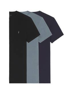 ALLSAINTS - Tonic Men's Tonal Logo Crew Neck T-Shirt Multi-Color