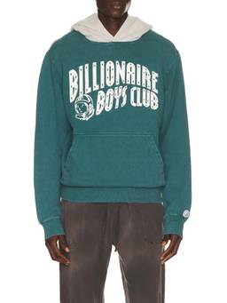 Billionaire Boys Club - Patches Men's Graphic Hooded Pullover Hoodie Green