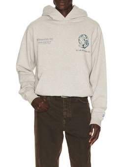 Billionaire Boys Club - Members Men's Graphic Hooded Pullover Hoodie Grey