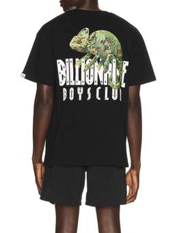 Billionaire Boys Club - Camo Graphic Print Crew Neck T-Shirt Black