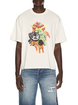 Billionaire Boys Club - Prize Men's Graphic Print Crew Neck T-Shirt White