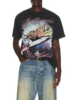 Billionaire Boys Club - Species Men's Graphic Print Crew Neck T-Shirt Black