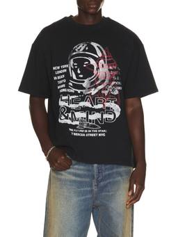 Billionaire Boys Club - Call Now Men's Graphic Print Crew Neck T-Shirt Black