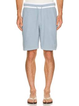 CHE - Terrycloth Men's Drawstring Pocket Shorts Blue