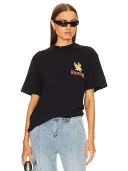 Diamond Cross Ranch - Trailblazer Unisex Graphic Print Crew Neck Long Sleeve T-Shirt Blue