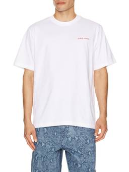 Daily Paper - Safari Rally Men's Graphic Print Crew Neck T-Shirt White