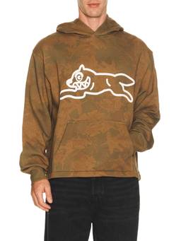 ICECREAM - Victory Men's Graphic Hooded Pullover Hoodie Brown