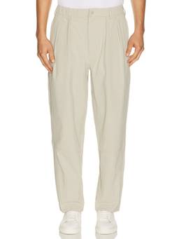 Manors Golf - Recycled Greenskeeper Men's Mid-Waist Ripstop Cargo Trousers Beige