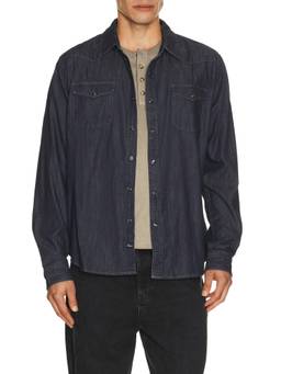Rails - Roy Denim Men's Lightweight Button-Down Shirt Indigo