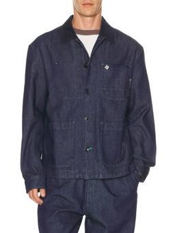 SCOTCH & SODA - Workwear Men's Lightweight Denim Overshirt Indigo