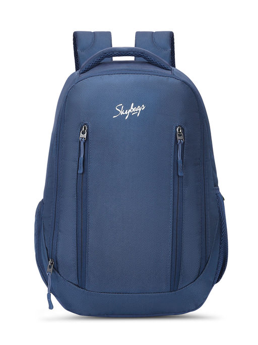 Laptop Backpack Mature Bag Flipkart Skybags Forge Navy Blue Backpack