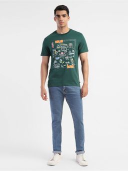 Levi's - Mens Graphic Printed Crew Neck T-shirt