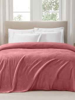 Haus & Kinder - Soft Embrace Flannel Blanket Apricot