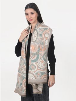 CAZZANO - Multi-Color Printed Stole