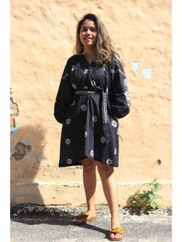 Babhru - Bohemian Noir Dress (Set of 2)