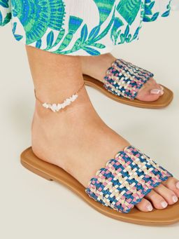 Accessorize London - White Stones Anklet
