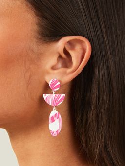 Accessorize London - Pink Fusion Earrings