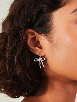 Accessorize London - White Stones Earrings
