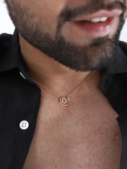 House of Seven - Initial O Letter Necklace (Set of 2)