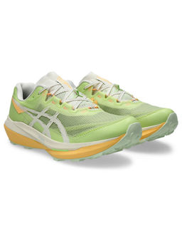 ASICS - FUJISPEED 4 Unisex Lime Green Running Shoes