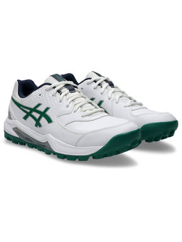 ASICS - GEL-LETHAL FIELD 2 Unisex White & Green Cricket Shoes