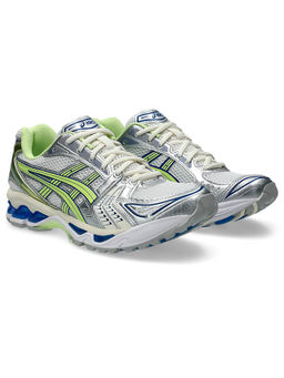 ASICS - GEL-KAYANO 14 Unisex White & Green Sneakers
