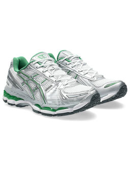 ASICS - GEL-KAYANO 12.1 Unisex White & Green Sneakers