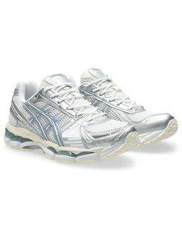 ASICS - GEL-KAYANO 12.1 Unisex White & Blue Sneakers